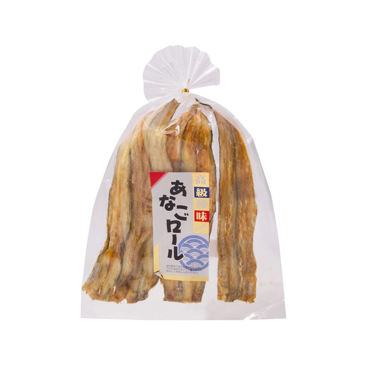 OKABE dried conger roll (60g) in clear tied plastic bag, visible label
