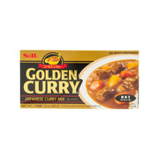 S&B Golden Curry hot Japanese curry sauce mix, 220 g packet