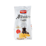 AMICA Alfredo's Truffle potato chips bag, 100g, black truffle flavor