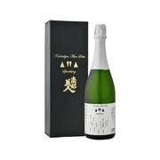 NANBUBIJIN AWA sparkling sake bottle with green glass and black gift box