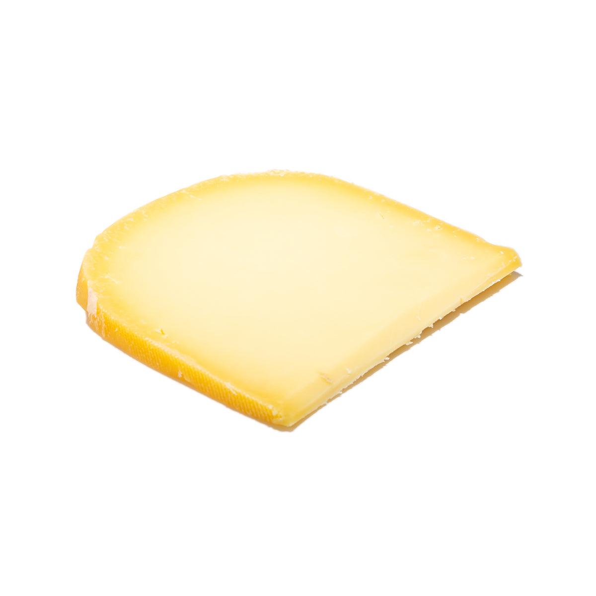 LANDANA mature Gouda cheese wedge, pale yellow, smooth rind