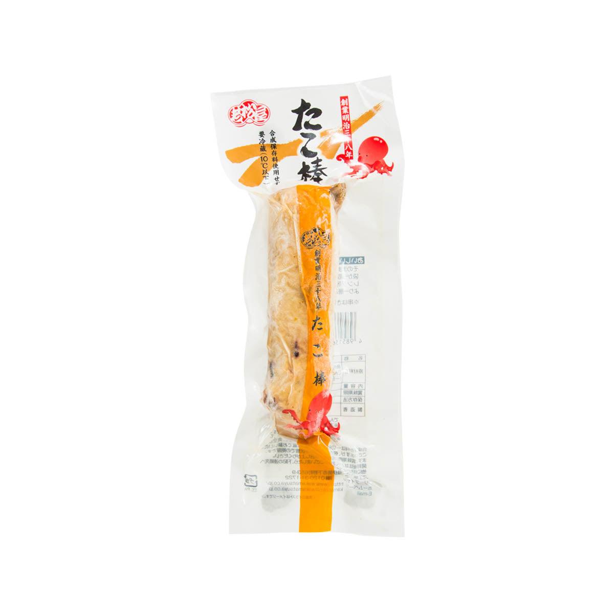 Octopus deep-fried fish cake in clear sealed bag