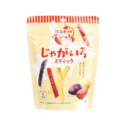 Hokkaido potato crispy stick snack in a red-and-cream sealed pouch