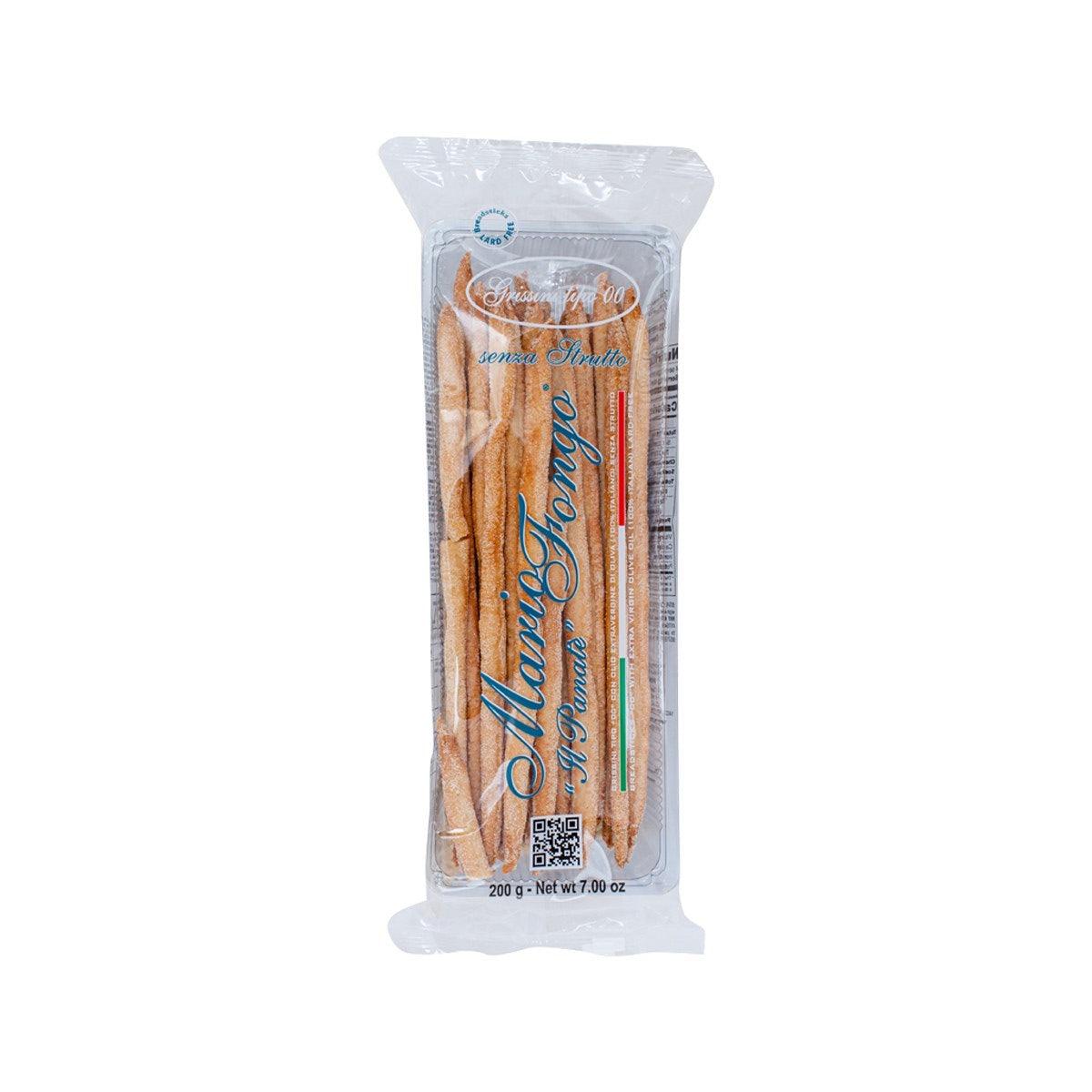Lard-free breadsticks in clear plastic bag, MARIO FONGO 200g