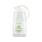LUSTROWARE 2.2L water pitcher with clear body and handle