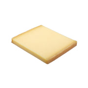 EMMI Swiss Gruyere AOP mild cheese slice, pale yellow square wedge