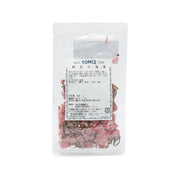 Sakura cherry blossoms pickled in salt, 60g pouch with front label