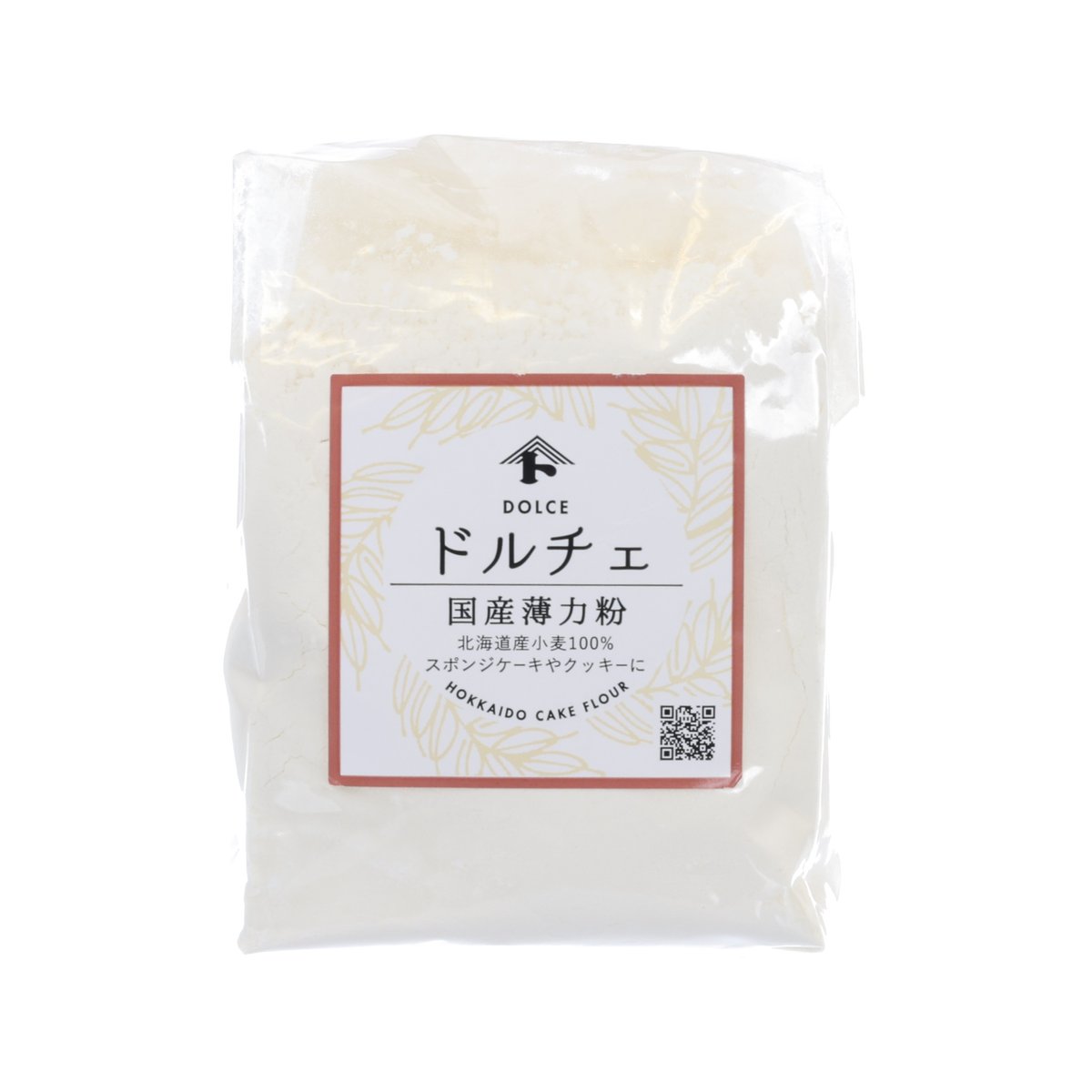 Dolce wheat flour 250 g bag with front label
