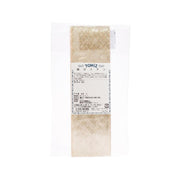 TOMIZAWA gelatin sheet, translucent beige sheets in sealed pouch with label