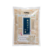TOMIZAWA Transparent agar jelly mix pouch, 250g, front label