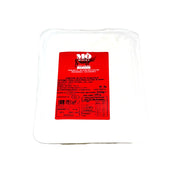 Mozzarella cheese in white plastic tray with red label, 250 g