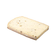 LES FRERES MARCHAND raclette cheese wedge with green and pink pepper specks