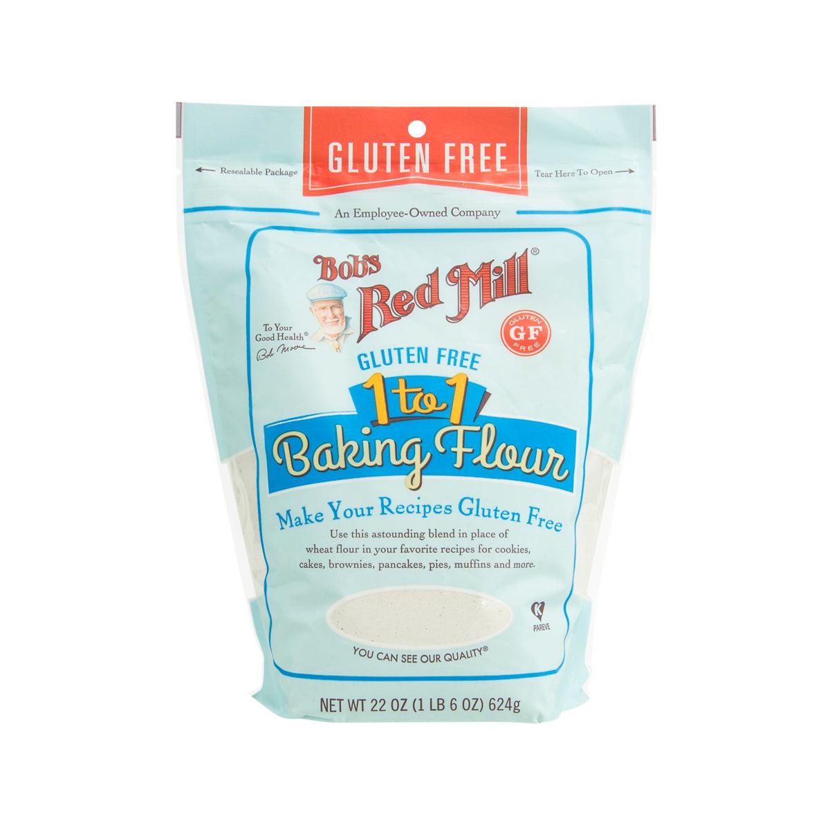 BOB'S RED MILL gluten-free 1-to-1 baking flour pouch, 624g