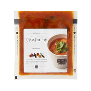 SOUPSTOCK TOKYO minestrone soup pouch (180g) with tomato vegetable bowl graphic