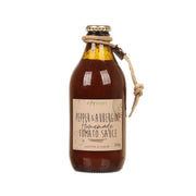 Homemade tomato sauce bottle with peppers and aubergines, 330g, glass jar