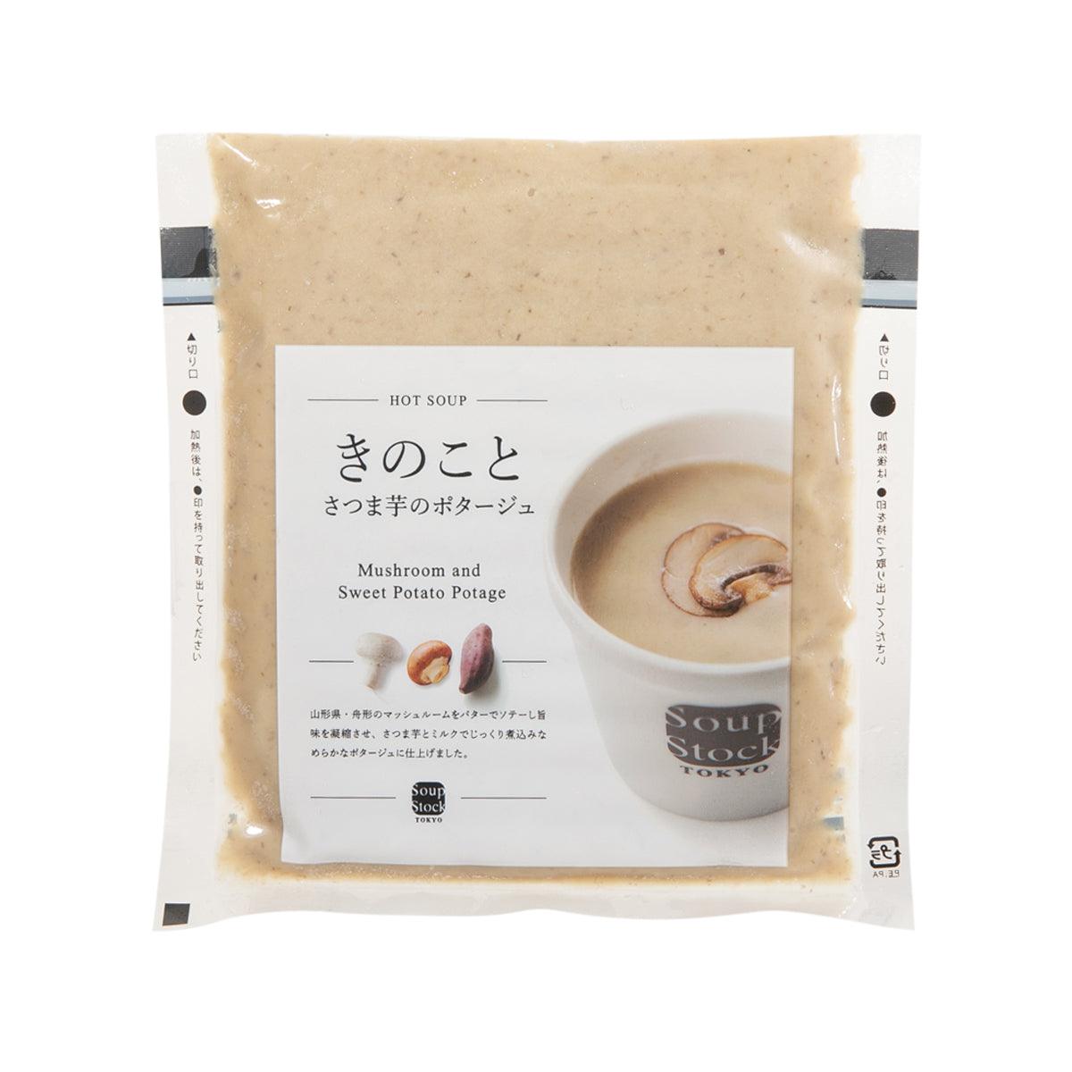 SoupStock TOKYO mushroom & sweet potato potage pouch with front label