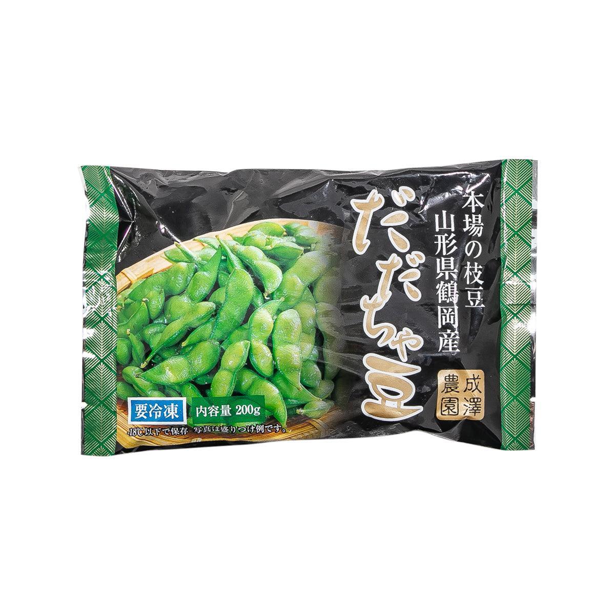 NARISAWA frozen green edamame beans in sealed pouch, 200 g