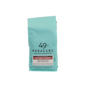 Teal coffee bag for Old School Espresso, 340 g, front branding