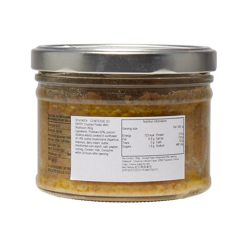COMTESSE DU BARRY Crushed Potato with Mushroom  (350g)