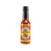 DAVE'S GOURMET Scorpion Pepper hot sauce bottle, 148mL, front label