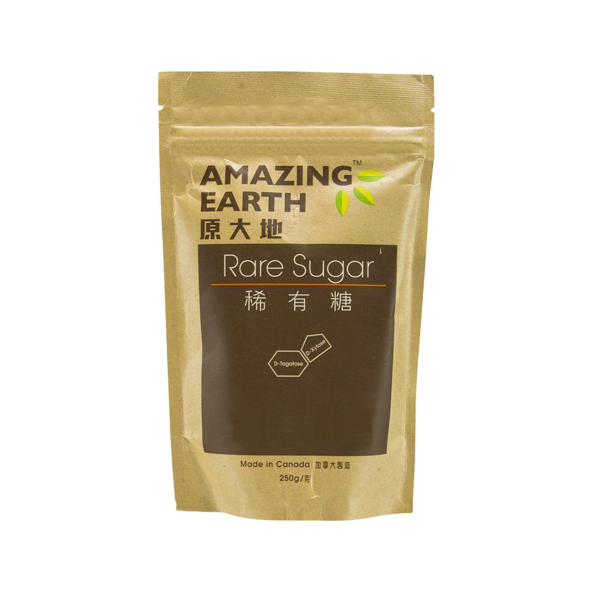 AMAZING EARTH rare sugar pouch, 250 g, front label