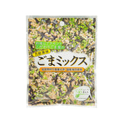 Sesame seaweed mix pouch, MANTEN, front view with mixed sesame and seaweed