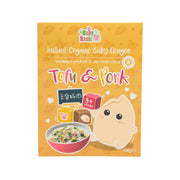 Instant organic baby congee box: tofu & pork, 150g x2