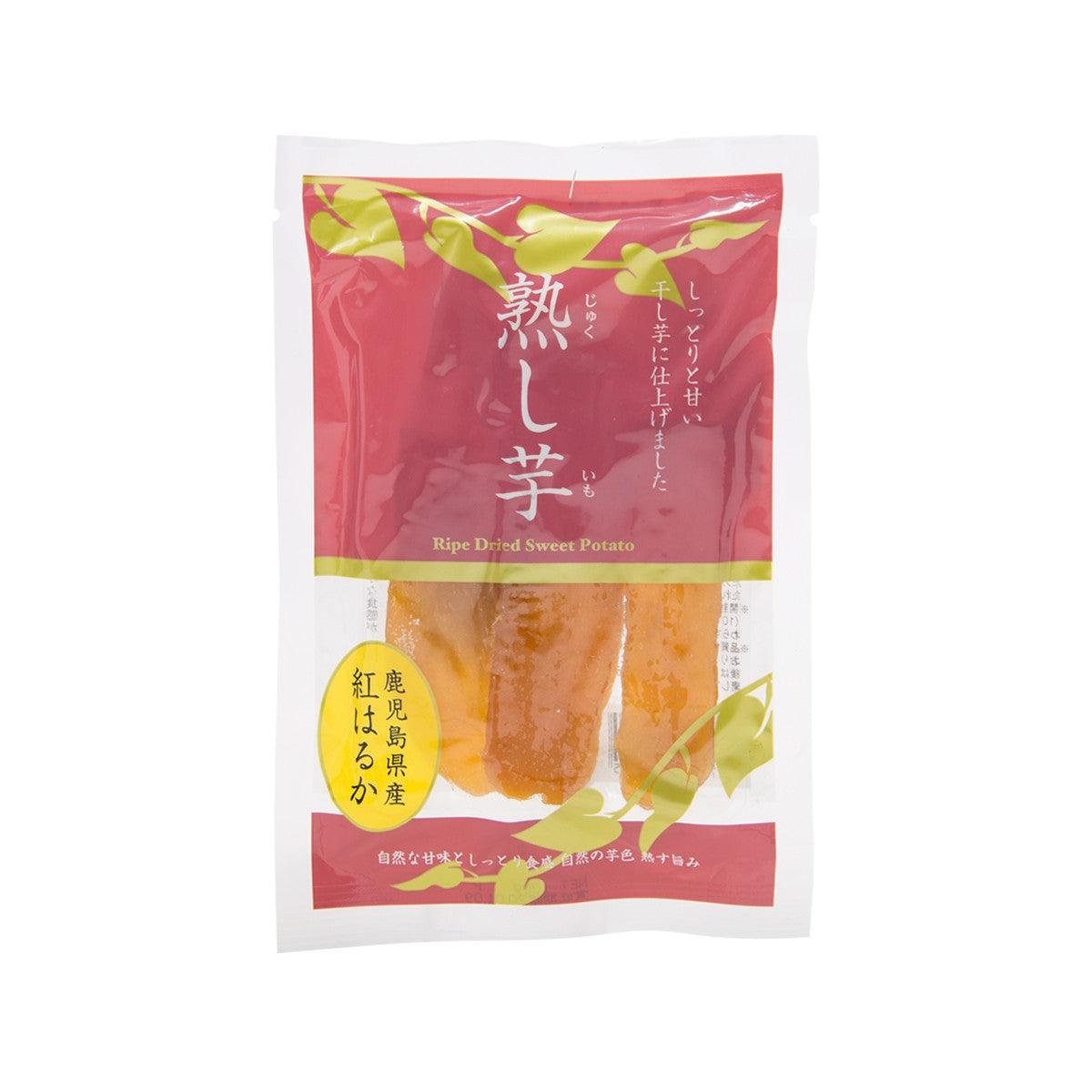Dried sweet potato snack bag, red package with single slice graphic