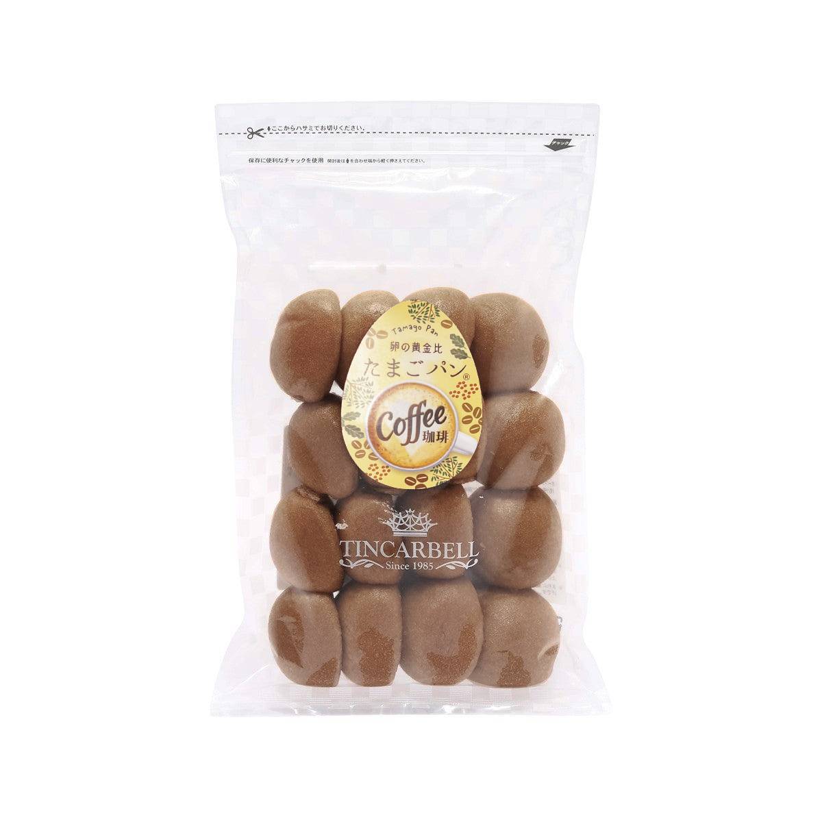 TINCARBELL coffee egg bread (16 pcs) in clear pouch with brown bread pieces