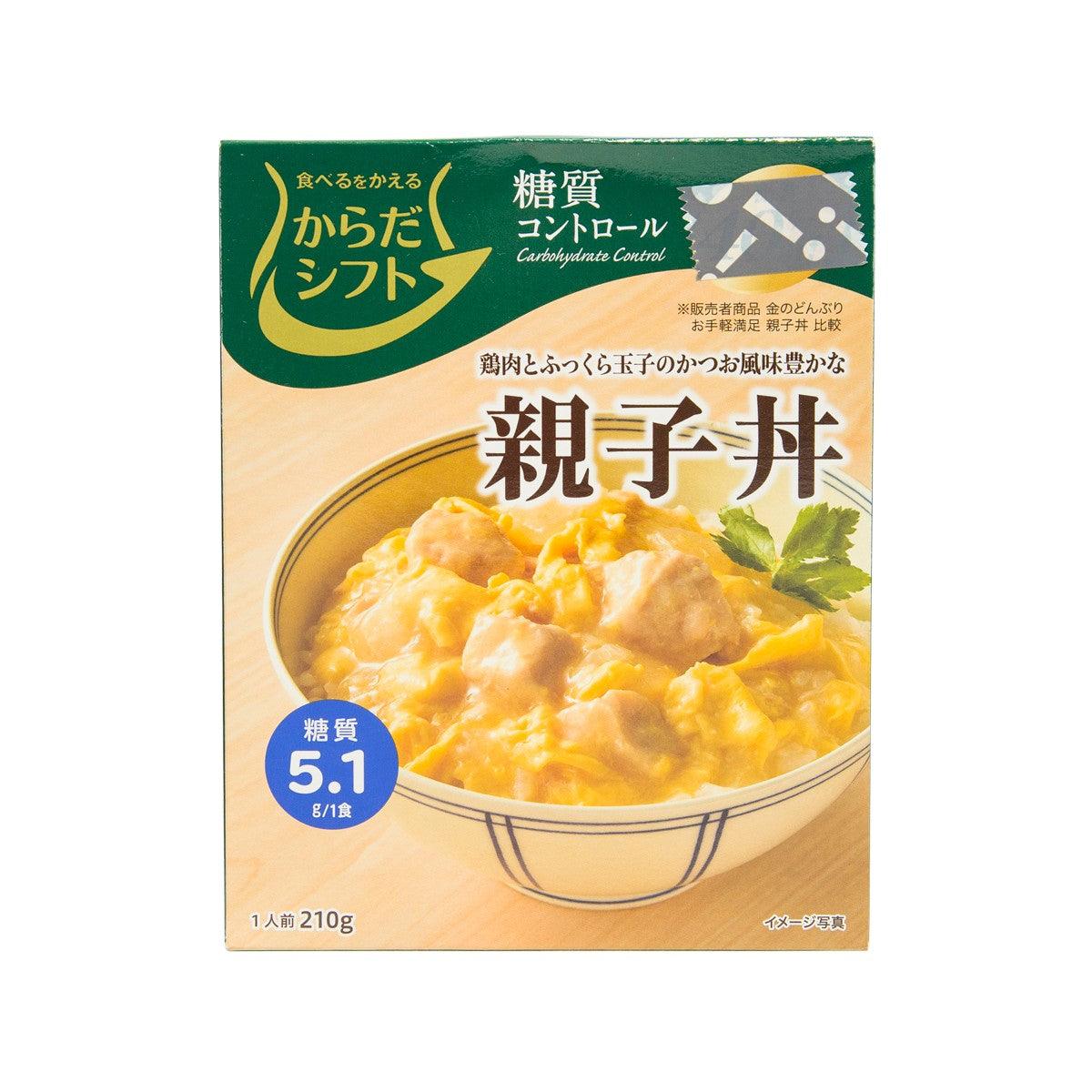 Carbohydrate control chicken and egg rice topping, 150g box packaging