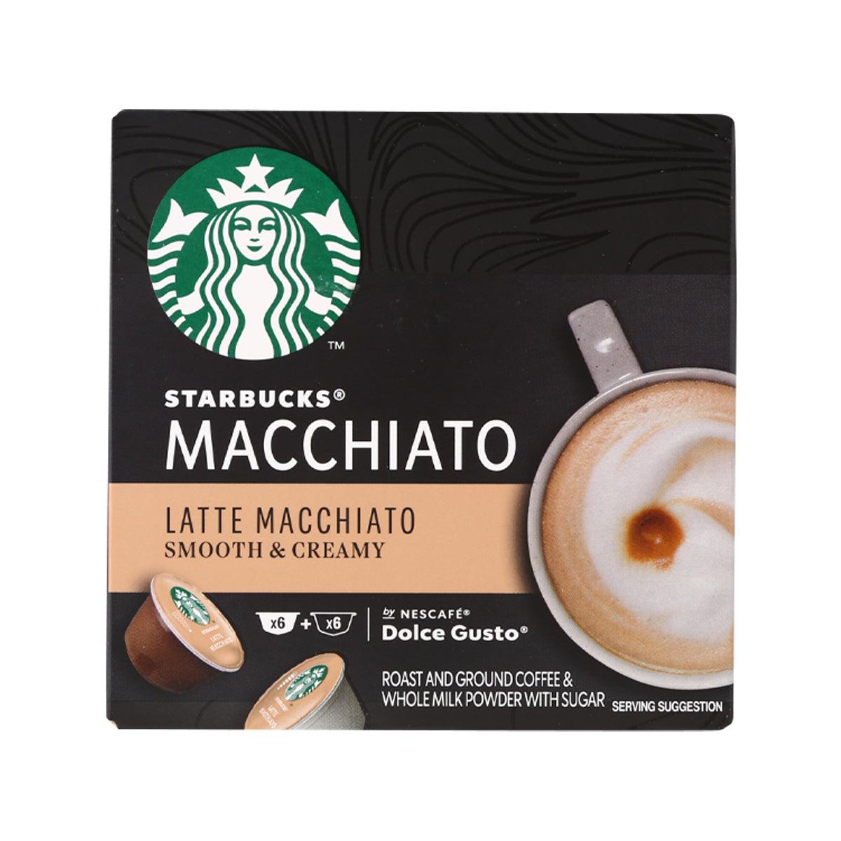 Starbucks® Macchiato latte macchiato coffee capsules box, 129g