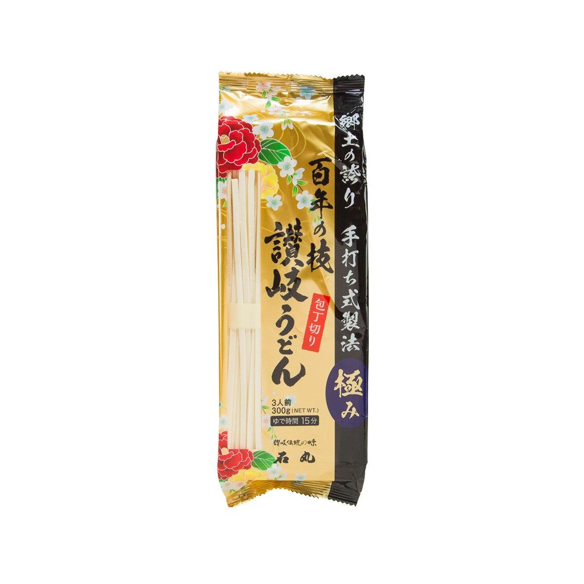 ISHIMARU SEIMEN Sanuki udon noodle packet, 300g, front label