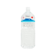 CITYSUPER Mount Fuji natural water bottle, clear 2L plastic with white cap
