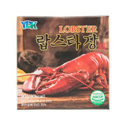 YDK lobster meat with crab paste box, red lobster illustration on front