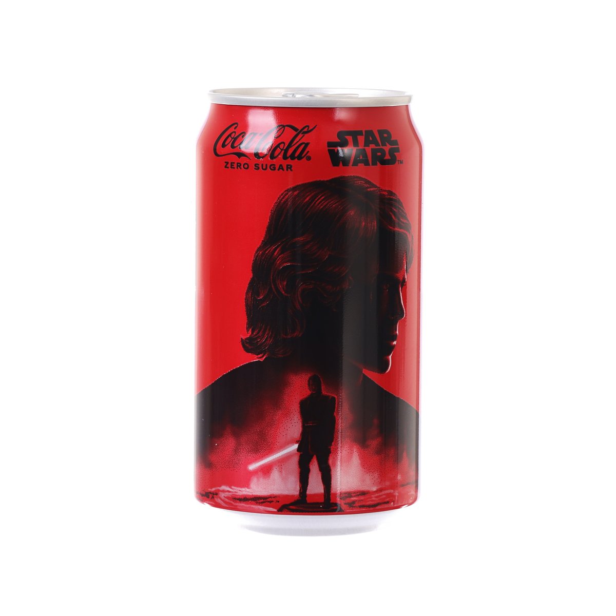 Coca-Cola Coke Zero 350 mL can with Star Wars front graphic