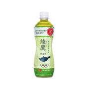 AYATAKA bottled green tea drink in PET bottle, 500 mL, green liquid