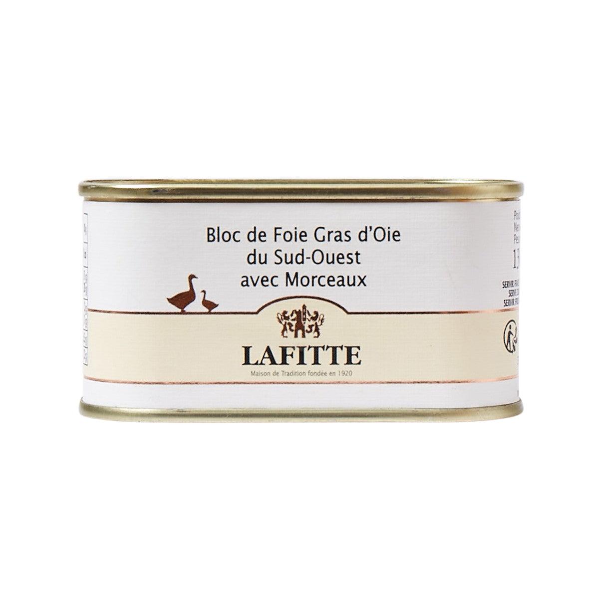LAFITTE whole goose foie gras tin, 130g