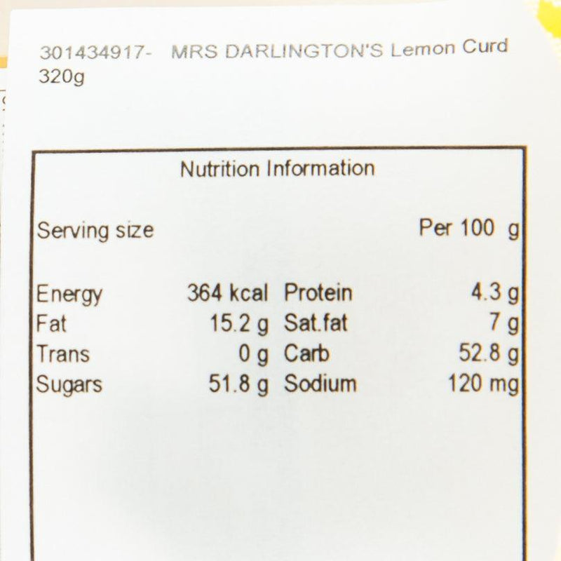 Lemon Curd  (320g)