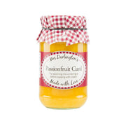 Mrs Darlington's passionfruit curd jar, red gingham lid, 320g