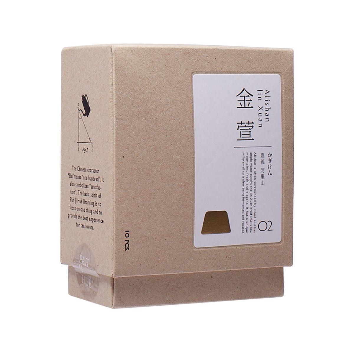 PAH JI HUE drip bag tea set box with front product label