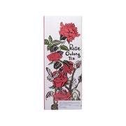 PAH JI HUE Rose Oolong tea bag box with rose flower graphics