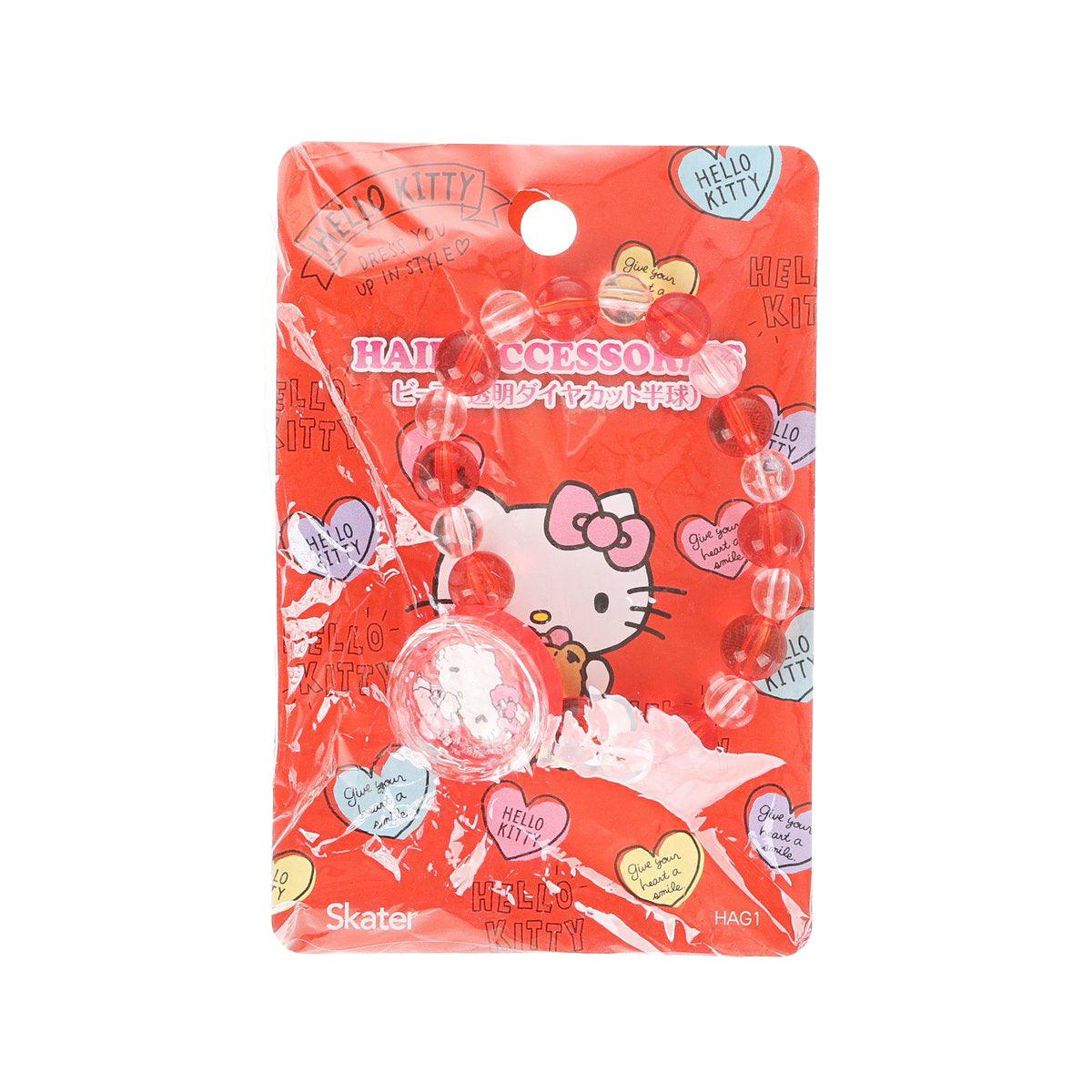 SKATER Hello Kitty hair tie in red illustrated package
