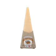 BERTINELLI Parmigiano Reggiano wedge hard cheese, pale yellow, with front label