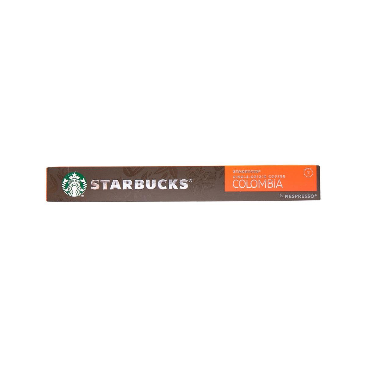 Coffee capsules box, STARBUCKS Colombia Nespresso