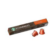 Coffee capsules box with two pods, STARBUCKS Colombia (Nespresso)