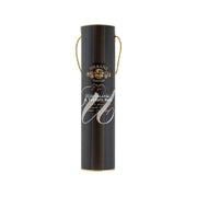 Black URBANI truffle chocolate tube with gold handles, cylindrical 200g packaging.