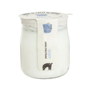 Whole buffalo milk yogurt 110g in clear plastic cup with buffalo label