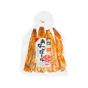 Chili pepper conger eel roll bag with front label and browned eel strips