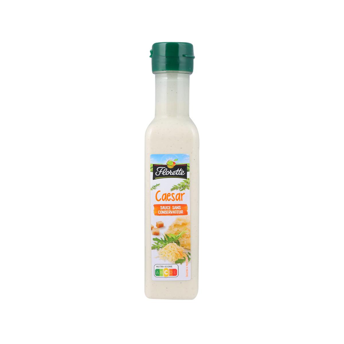 FLORETTE Caesar French salad sauce bottle, 175 mL, green cap