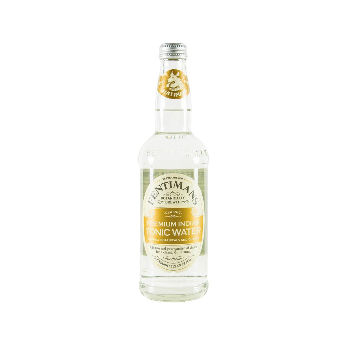 FENTIMANS Premium Indian Tonic Water bottle, 500 mL, front label view
